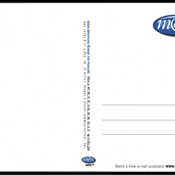 Vintage 1996 Postcard Calvin Klein Jean Kate Moss Layout Promo Fashion 4x6” New - Picture 4 of 5